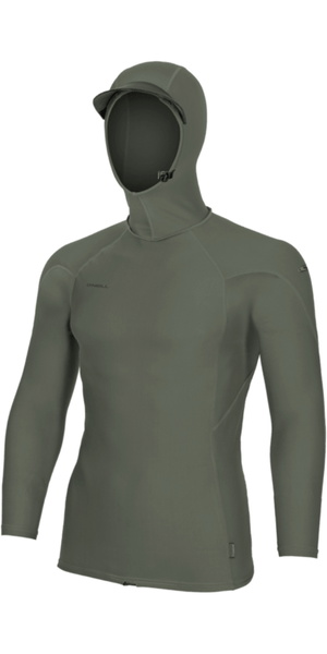 2026 O'Neill Hombres Hyperfreak Skins Camiseta De Lycra Con Capucha Y Manga Larga 5689 - Chimera / Chimera